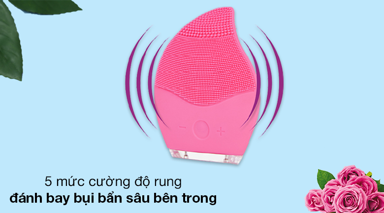 5 cường độ rung - Máy rửa mặt Rio FADC