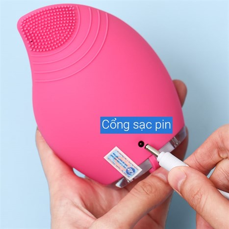 Máy rửa mặt và massage Rio Beauty FADC Màu Hồng