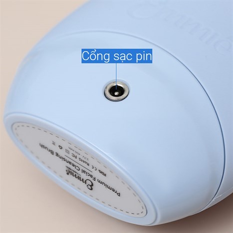 Máy rửa mặt và massage Emmié Sky Blue Màu Xanh Dương