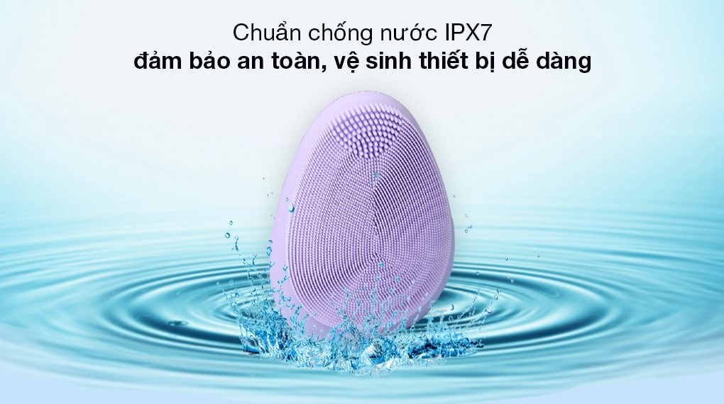 Máy rửa mặt và massage Emmié Purple Don't Lie