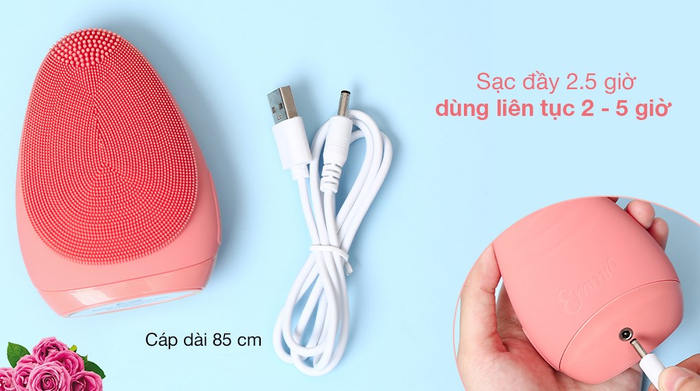 Máy rửa mặt và massage Emmié So Sweet