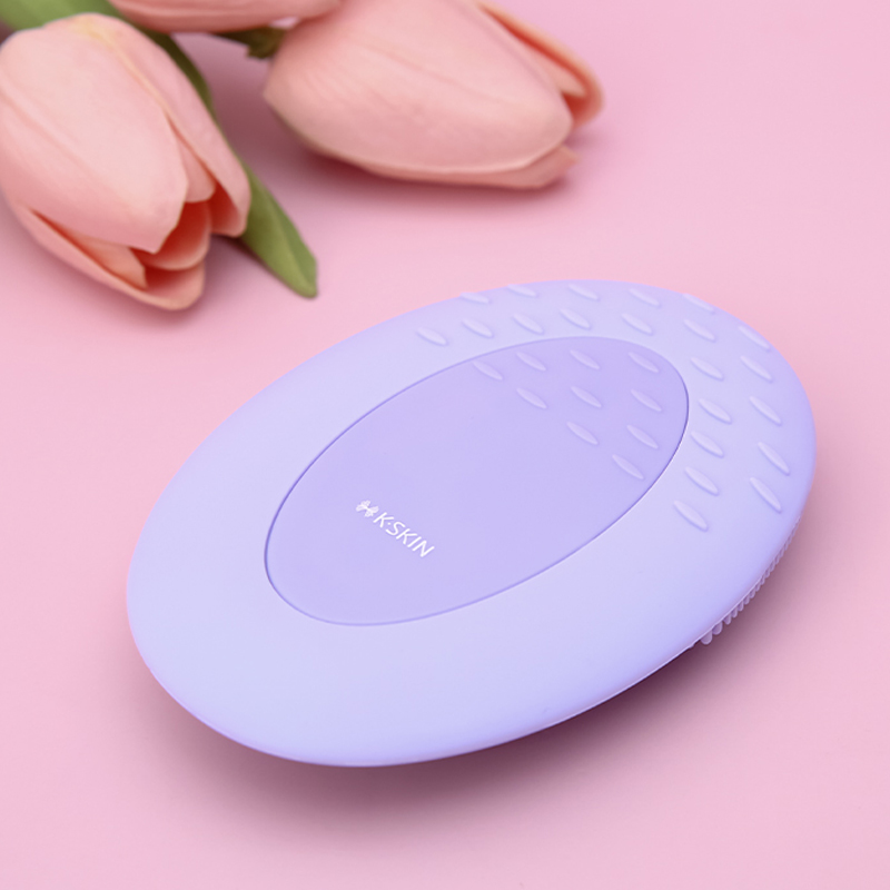 Máy rửa mặt và massage K.SKIN KD303 Màu Tím nhạt
