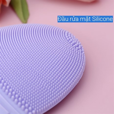 Máy rửa mặt và massage K.SKIN KD303 Màu Tím nhạt