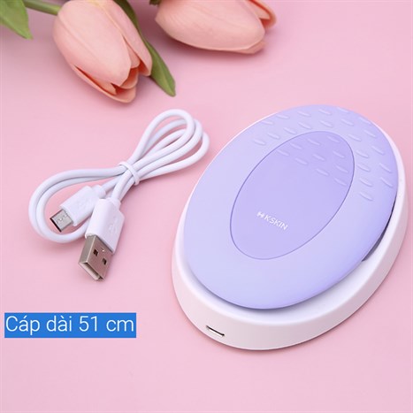 Máy rửa mặt và massage K.SKIN KD303 Màu Tím nhạt