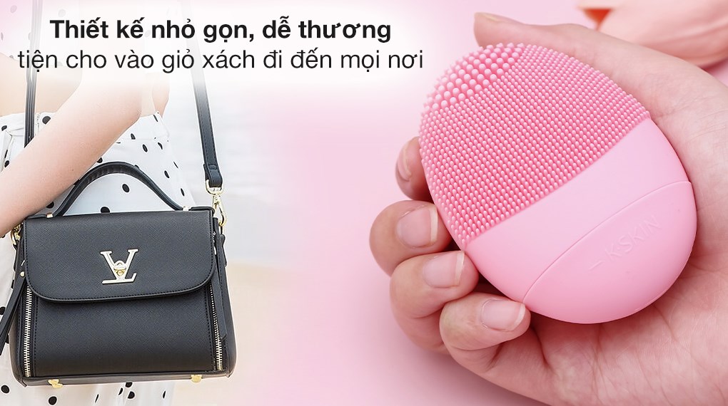 Máy rửa mặt và massage K.SKIN KD308B