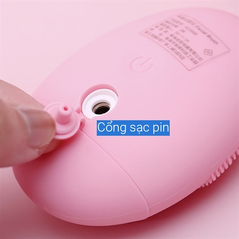 Máy rửa mặt và massage K.SKIN KD308B Màu Hồng