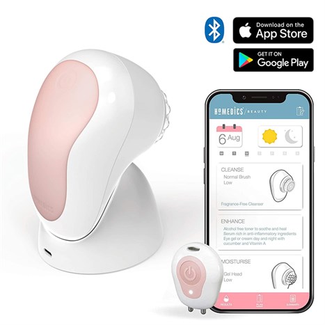 Máy rửa mặt và phân tích da Homedics FAC-700-EU