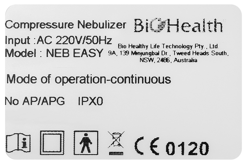Siêu thị máy xông khí dung BioHealth NEB Easy