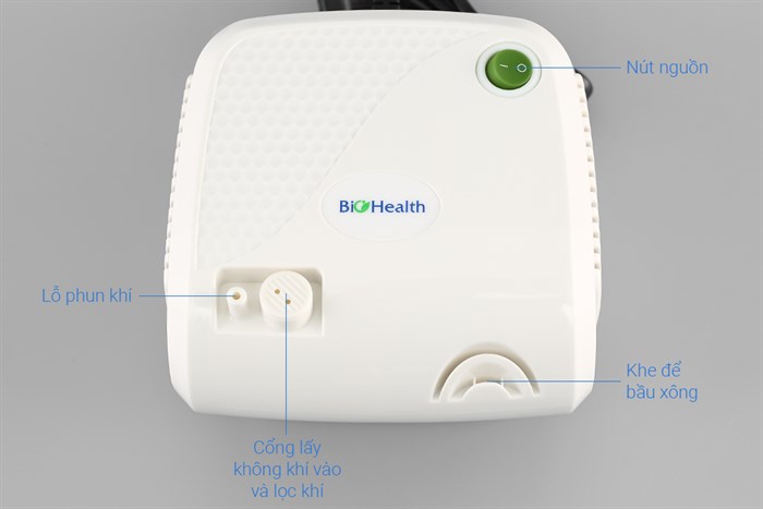 Máy xông khí dung BioHealth NEB Easy Màu Trắng