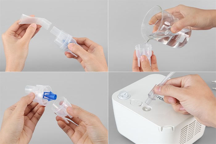 Máy xông khí dung Microlife NEB200 Màu Trắng