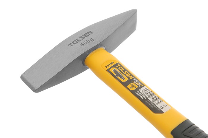 Búa đầu nhọn cán nhựa Tolsen 25188 Màu Đen - Vàng