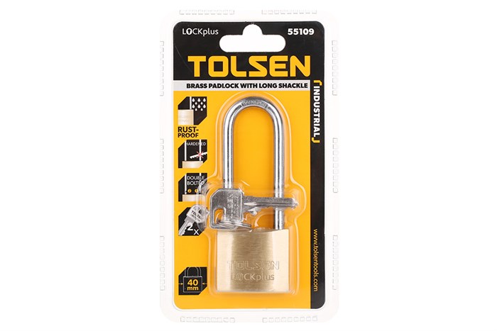 Ổ khóa đồng dài 40 mm Tolsen 55109