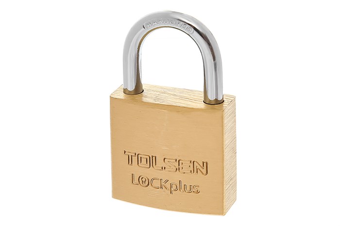 Ổ khóa đồng 30 mm Tolsen 55113 Màu Đen - Cam