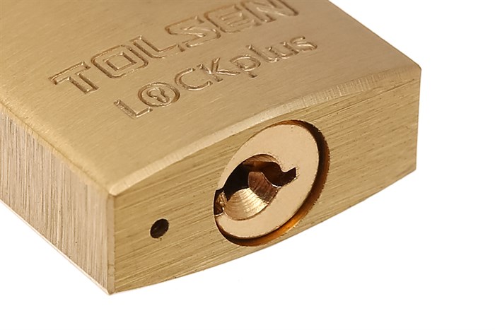 Ổ khóa đồng 30 mm Tolsen 55113 Màu Đen - Cam