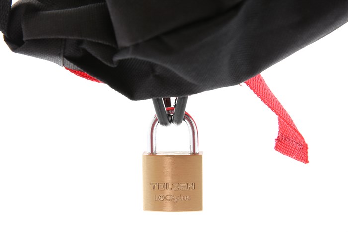 Ổ khóa đồng 30 mm Tolsen 55113 Màu Đen - Cam