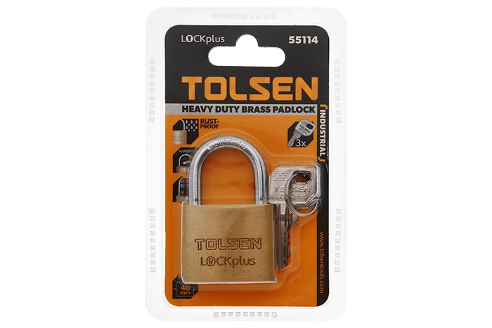 Ổ khóa đồng 40 mm Tolsen 55114