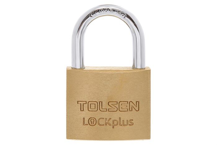Ổ khóa đồng 40 mm Tolsen 55114 Màu Đen - Cam