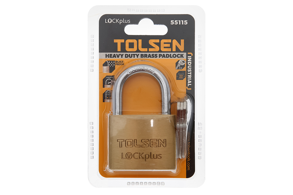 Ổ khóa đồng 50 mm Tolsen 55115