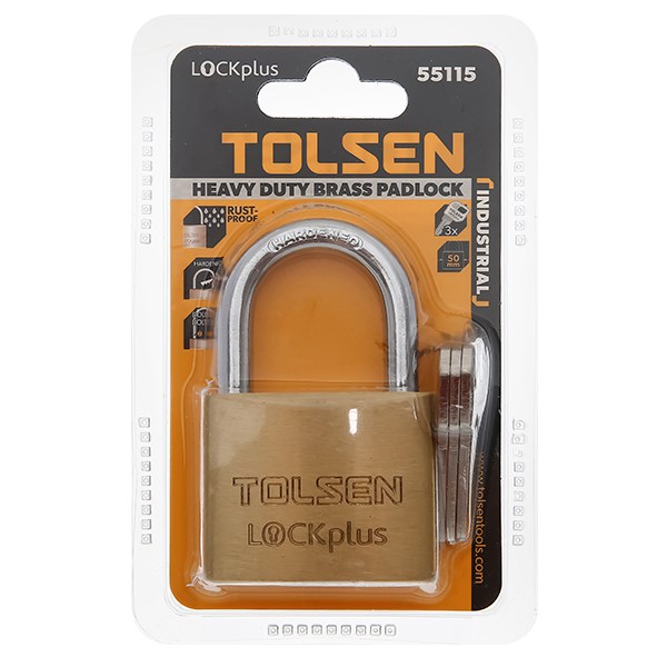 Ổ khóa đồng 50 mm Tolsen 55115