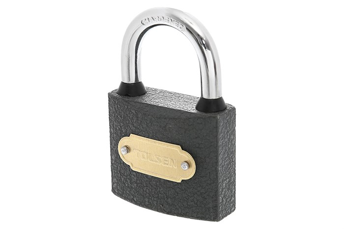 Ổ khóa sắt đen 50 mm Tolsen 55135 Màu Đen