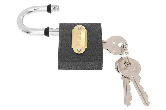 Ổ khóa sắt đen 50 mm Tolsen 55135 Màu Đen