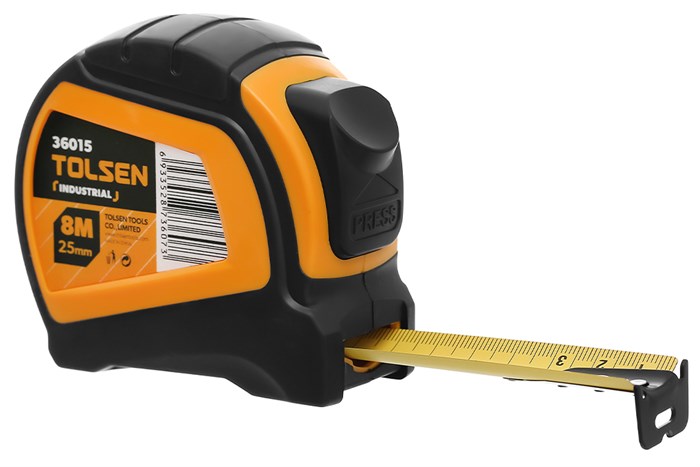 Thước cuộn dây thép tự động Tolsen 36015 8m