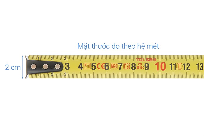 Thước cuộn tự động Tolsen 36013 5m