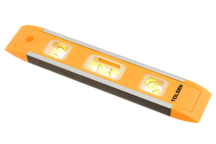 Thước thủy mini Tolsen 35059 22.5 cm Màu Đen - Cam