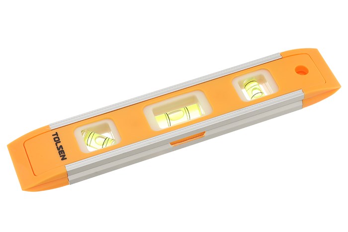 Thước thủy mini Tolsen 35059 22.5 cm Màu Đen - Cam