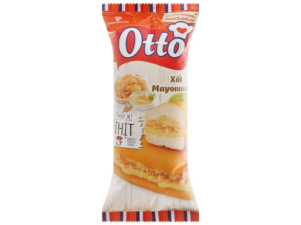 Bánh mì thịt không cay Otto 50g 1