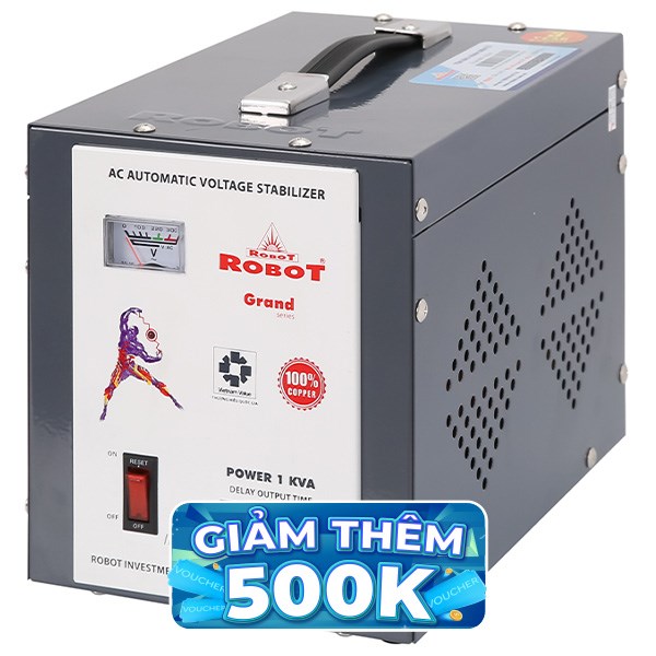 Ổn áp Robot 1 pha 1KVA 90