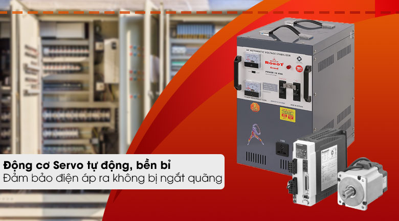 Ổn áp Robot 1 pha 10KVA 150