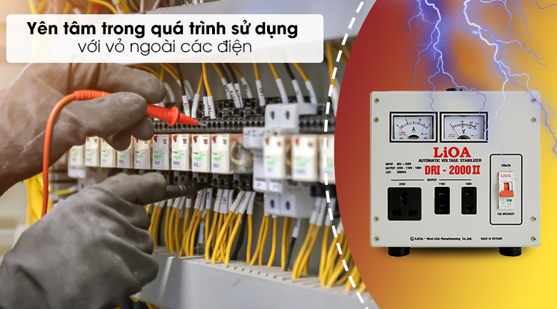 Ổn áp LiOA 1 pha 2kVA DRI-2000II