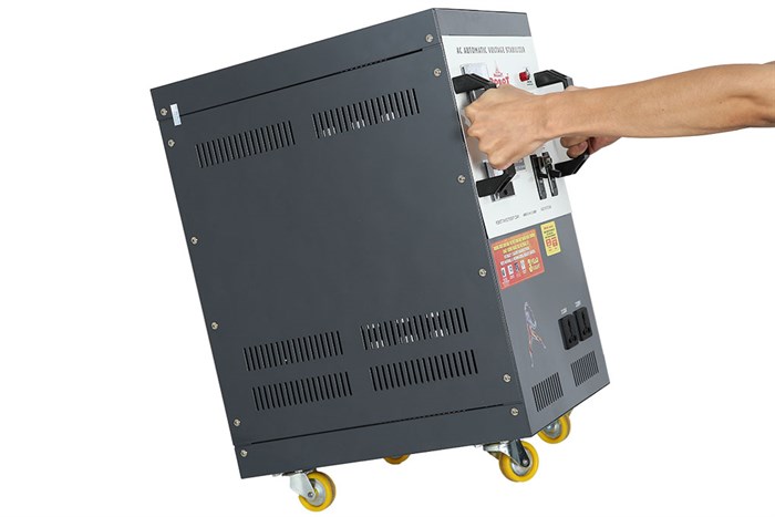 Ổn áp Robot 1 pha 15KVA 150 Màu Xám