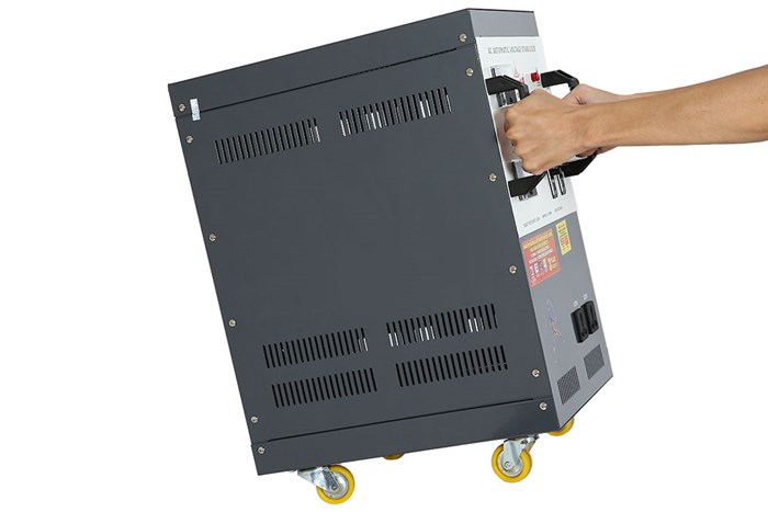 Ổn áp Robot 1 pha 15KVA 90 Màu Xám