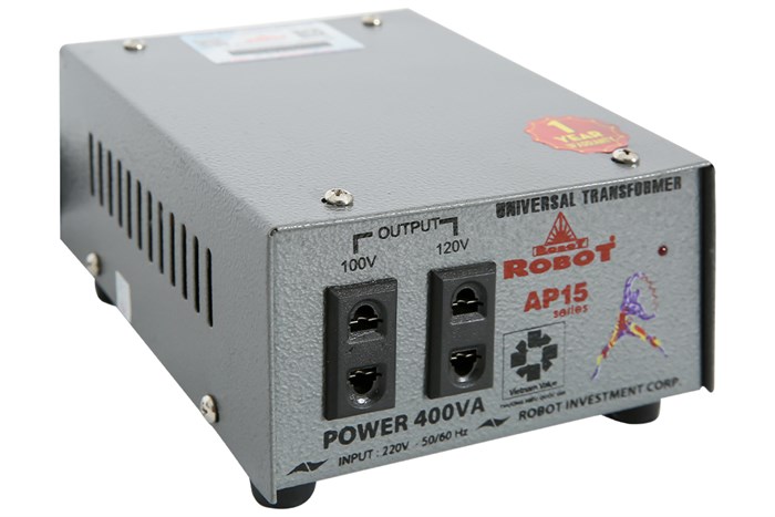 Biến thế Robot UT1P400A - AP15 400VA Màu Xám