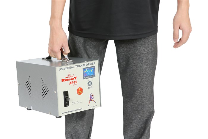 Biến thế Robot UT1P3000A - AP15 3KVA Màu Xám