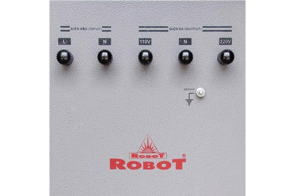 Ổn áp Robot 1 pha 20KVA 90 Màu Xám