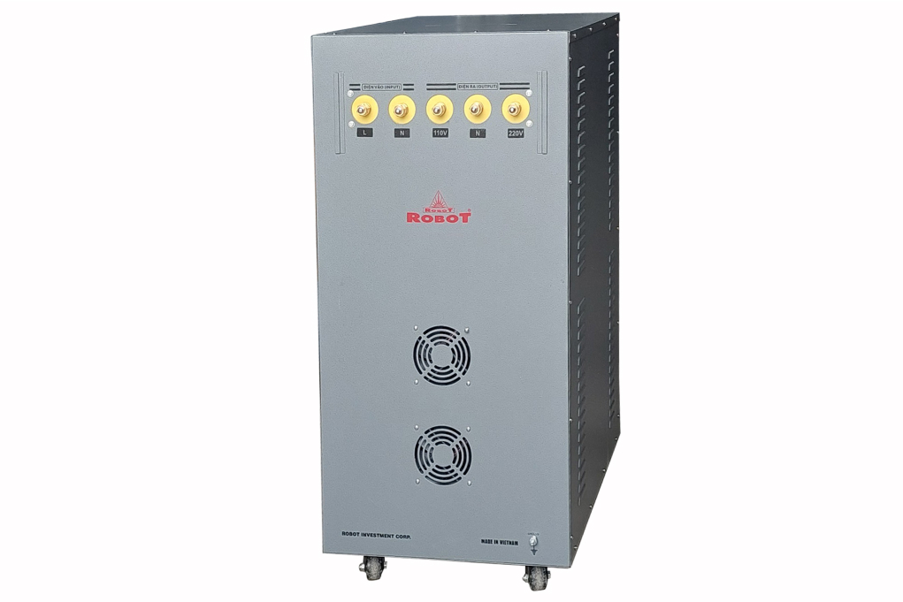 Ổn áp Robot 1 pha 40KVA 150 Màu Xám