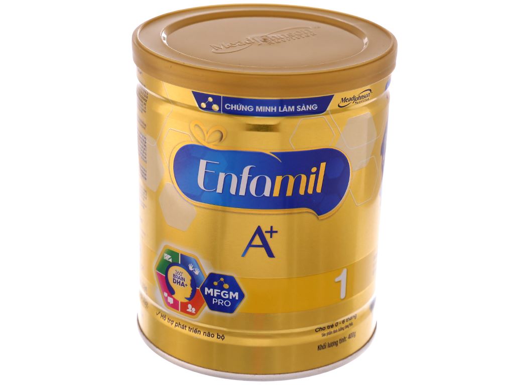 Sữa bột Enfamil A+ số 1 lon 400g 1