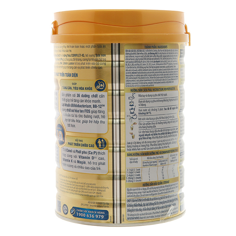 Sữa bột Dielac Alpha Gold IQ số 1 (sữa non) 400g (0 - 6 tháng) 6