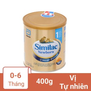 Sữa bột Abbott Similac Newborn Eye-Q Plus HMO lon 400g