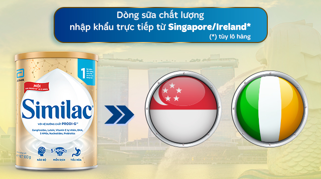 Similac 5G số 1 - Nơi sản xuất