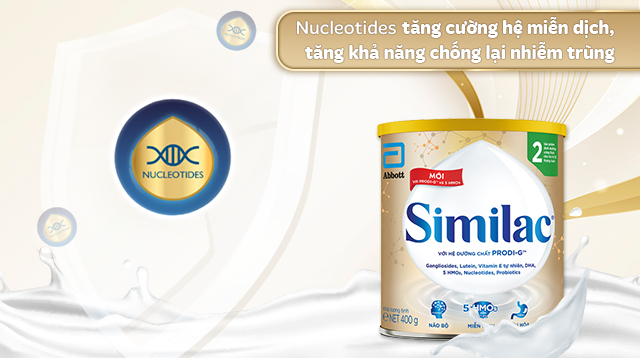 Probiotics - Sữa bột Similac 5G số 2 400g (6 - 12 tháng) Probiotics - Sữa bột Similac 5G số 2 400g (6 - 12 tháng)
