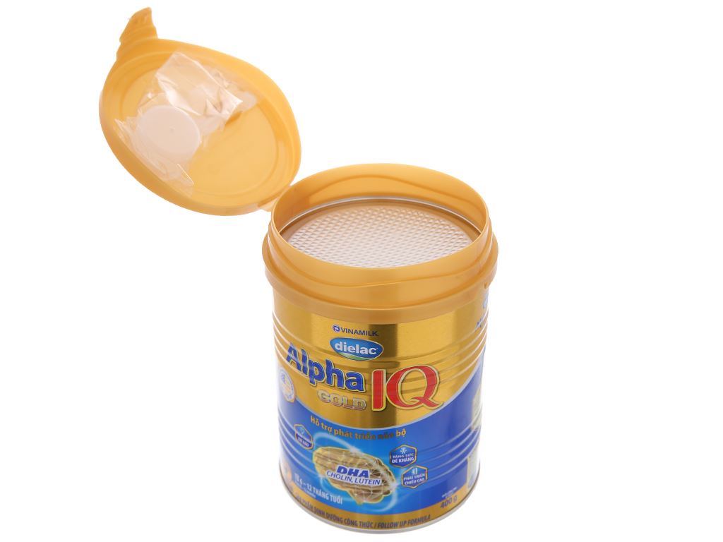 Sữa bột Dielac Alpha Gold IQ số 2 lon 400g 4