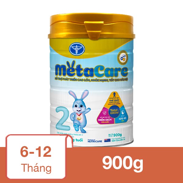 Sữa bột Nutricare MetaCare 2 lon 900g (6 - 12 tháng) - AVAKids.com