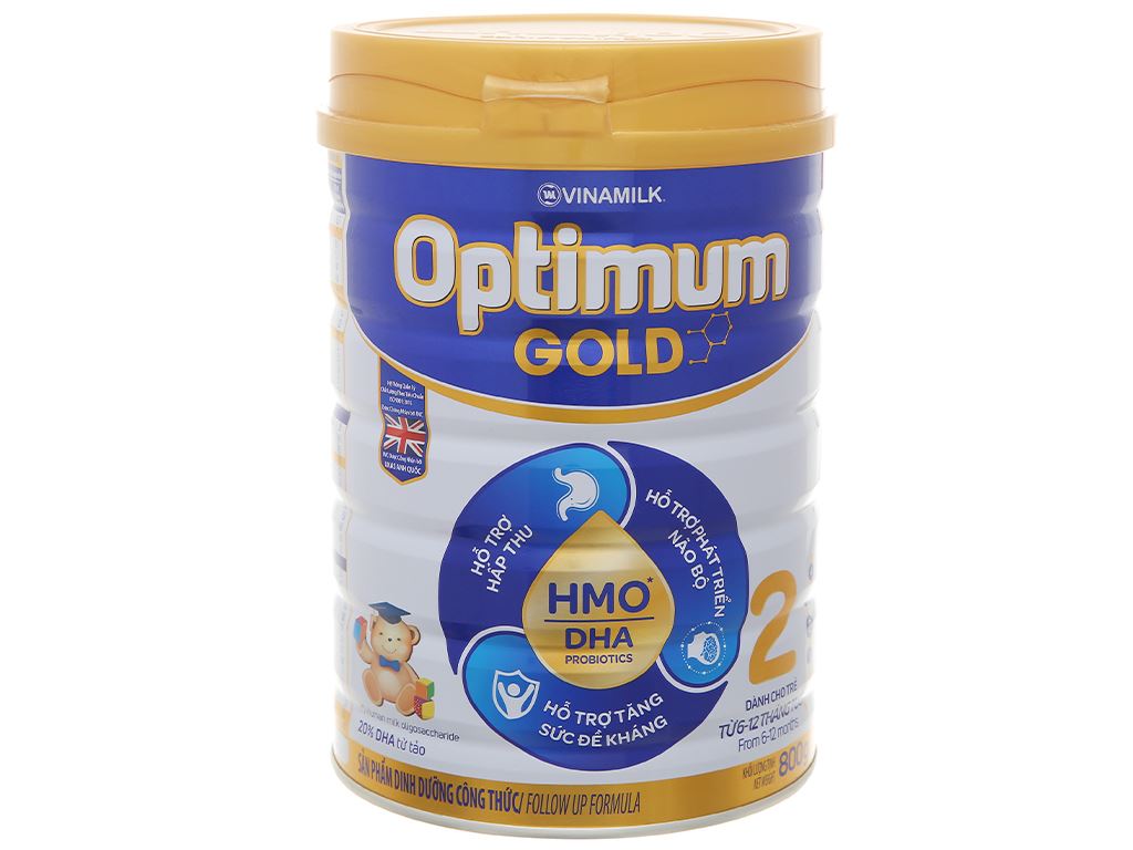 Sữa bột Optimum Gold 2 lon 800g 1