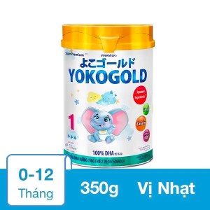 Sữa bột Vinamilk Yoko Gold số 1 lon 350g