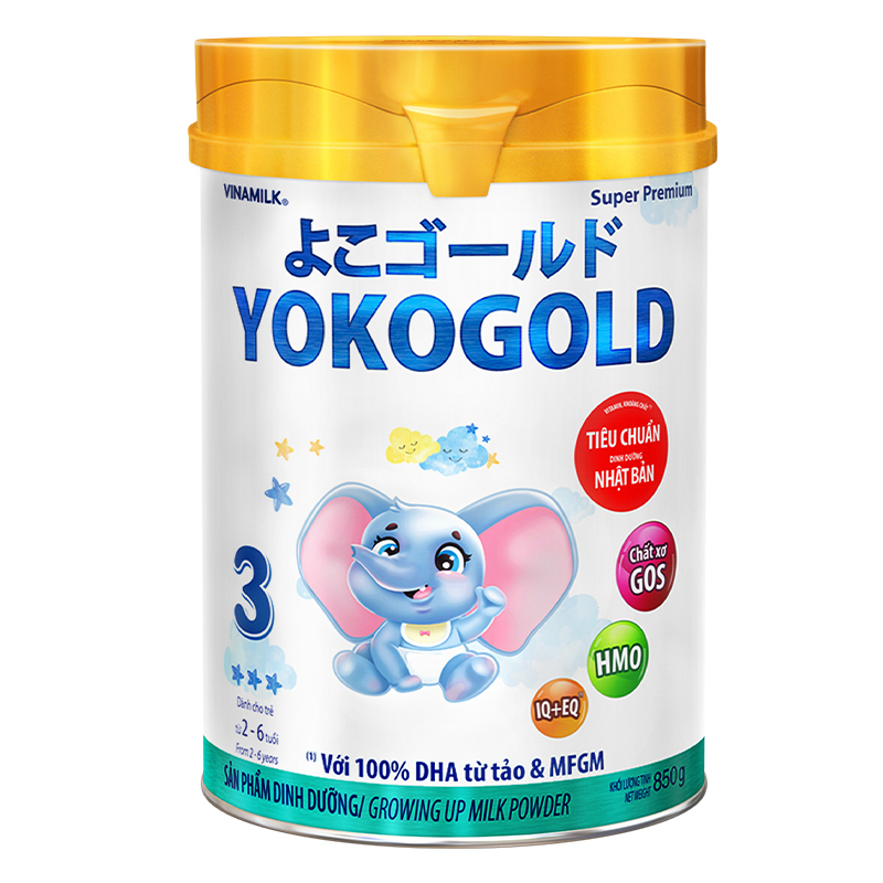 Thành phần dinh dưỡng sữa Yoko Gold 3