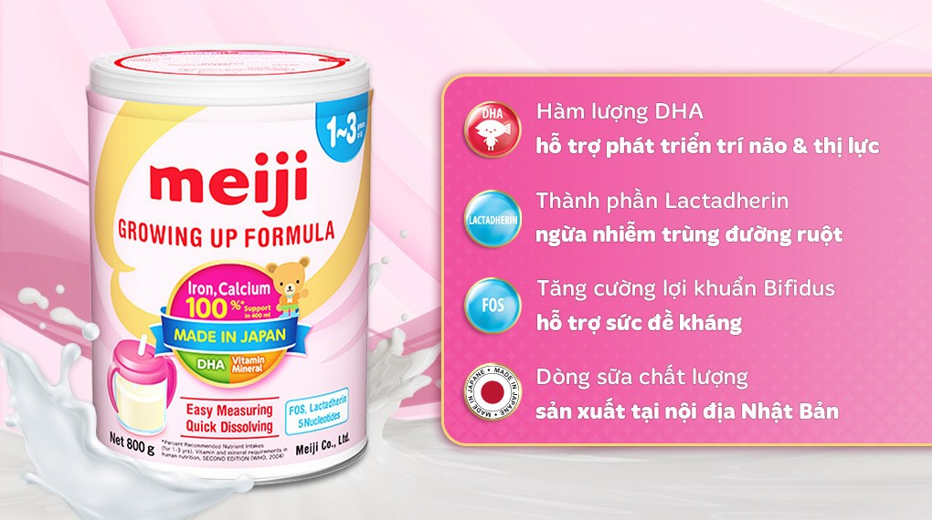 Sữa bột Meiji Growing Up Formula-1